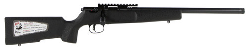 Savage Arms Rascal Target Youth 22 LR Bolt-Action Rifle with Threaded Barrel and Fixed Wood Stock