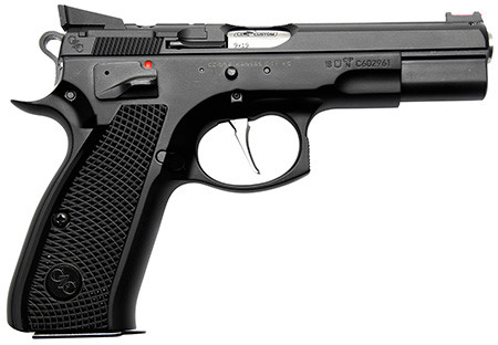 CZ Custom Shop 91706 75 Shadow RDS Optic Ready 9mm Pistol with 4.6-Inch Barrel