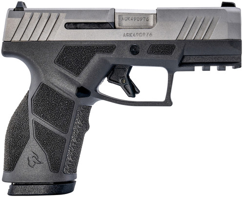 Taurus GX2 9mm Luger Semi-Automatic Pistol with 3.37-inch Barrel, Gray Polymer Frame - Model 1-GX2939G-10