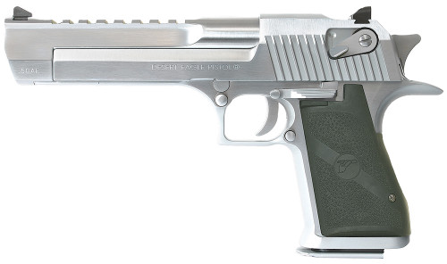 Magnum Research DE50BC Desert Eagle Mark XIX .50 AE Pistol with 6-Inch Carbon Steel Barrel and Brushed Chrome Finish
