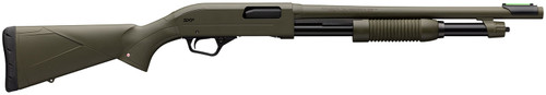 Winchester Guns SXP Defender 20 Gauge Pump Action Shotgun with 18-inch Barrel and Green Synthetic Stock