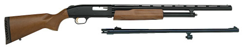 Mossberg 54188 500 Bantam Combo Youth 20 Gauge Pump Shotgun with Rifled and Vent Rib Barrels