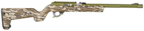 Tactical Solutions ATDMODBBMOB X-Ring Takedown .22 LR Rifle with Magpul X-22 Backpacker Stock - 16.5-Inch Fluted Barrel, Ambidextrous Design, Mossy Oak Bottomland Finish