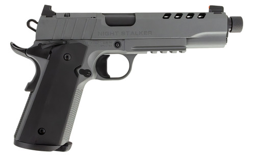 Tisas SDS 1911 Night Stalker SF .45 ACP Pistol with Gray Cerakote Finish and 5-Inch Barrel