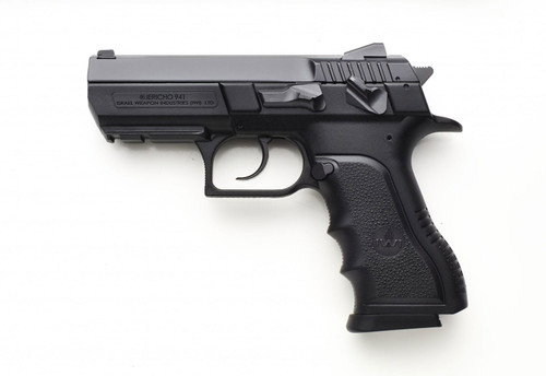 IWI US Jericho 941 Enhanced 9mm Luger Pistol with 3.8-inch Barrel, Black Finish, and Picatinny Rail  Part J941PSL910II
