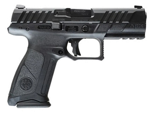 Beretta USA JAXA1F917FO APX-A1 9mm Luger Pistol with 4.25-inch Barrel, 17+1 Capacity, Black Finish