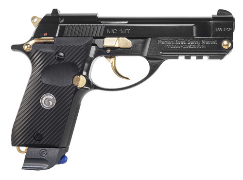 EAA Girsan MC14T Solution Compact 380 ACP Pistol with 4.5-Inch Barrel, Black Finish, and Ambidextrous Safety