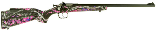 Crickett KSA2160 Youth .22 LR Bolt-Action Rifle with Muddy Girl Synthetic Stock and Adjustable Sights