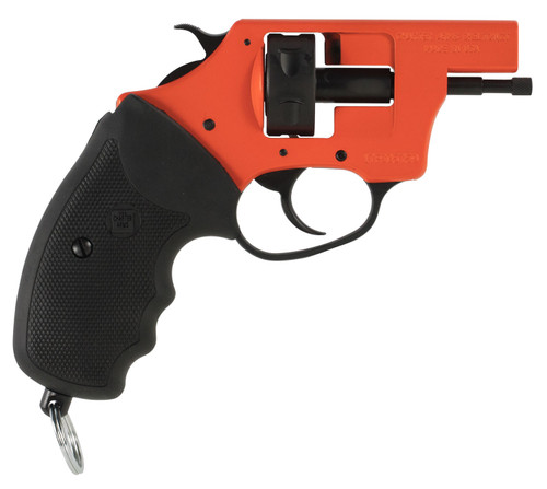Charter Arms Pro 209 Starter Pistol with Orange Cerakote Aluminum Frame, 6-Round Capacity