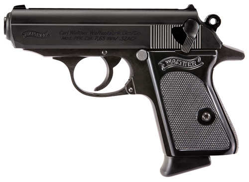 Walther Arms PPK/S .32 ACP Pistol with 3.3-inch Barrel and Textured Polymer Grips