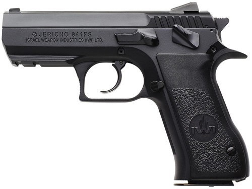 IWI US Jericho 941 Mid-Size 9mm Pistol with Beavertail and Picatinny Rail, Part J941FS9ORP