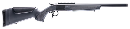 CVA CR4446 Scout Compact .300 Blackout Rifle with 16.5-Inch Threaded Barrel and Fixed Gray Synthetic Stock