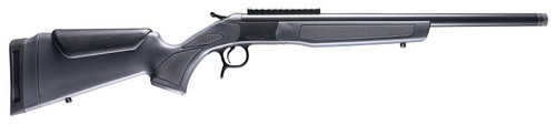 CVA CR4442 Scout .45-70 Government Rifle with 22-Inch Threaded Barrel and Gray Synthetic Stock