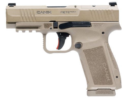 Canik Mete MC9 LS Flat Dark Earth 9mm Luger Semi-Auto Pistol with 3.63-inch Barrel