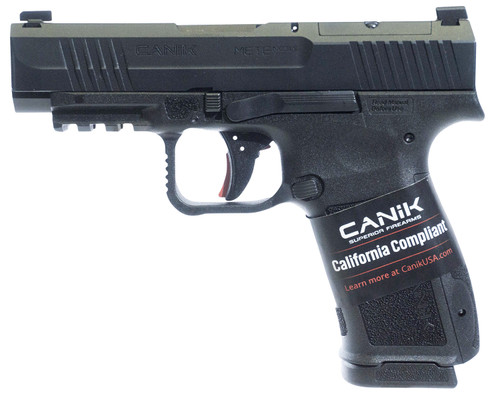 Canik Mete MC9 LS 9mm Luger Pistol with 3.63-inch Barrel and Interchangeable Grips