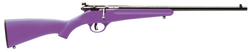Savage Arms Rascal Youth .22 LR Bolt-Action Rifle with Purple Stock, Model 13783