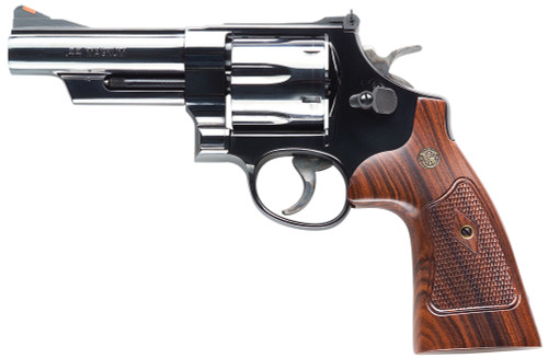 Smith & Wesson Model 29 Classic 44 Magnum Revolver with 4-inch Barrel and Checkered Walnut Grips