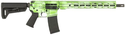 Shark Coast Tactical SCC01907AGRN 5.56 NATO 16-Inch Semi-Auto Rifle with Magpul SL-K Stock in Green
