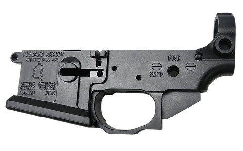 Franklin Armory Libertas Strip Billet Lower Receiver (Part #0020003BLK)