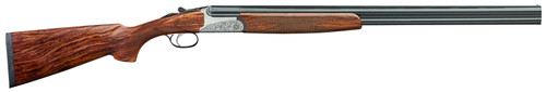 Fausti USA Caledon 15602 16-Gauge Shotgun with 28-Inch Barrel and Engraved Stainless Receiver