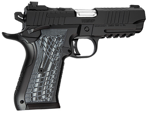 Kimber MFG Inc. KDS9C 9mm 4.09-inch Optic Ready Pistol with KimPro Black Finish and Crosshatch G-10 Grips