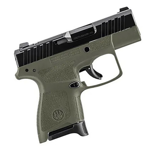 Beretta USA JAXN9278A1 APX A1 Carry 9mm Luger Micro-Compact Pistol with OD Green Frame and 3-Inch Barrel
