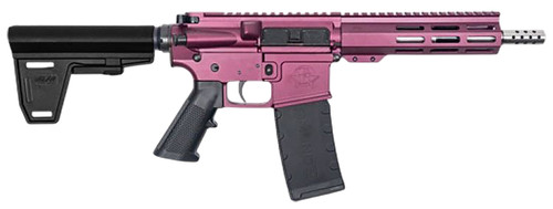 Great Lakes Firearms GL15223SSPBCHG AR-15  223 Wylde 30+1 7.50" Black Nitride Threaded Barrel, M-LOK Handguard, Charcoal Green Cerakote Aluminum Receiver w/Picatinny Rail, Black Polymer Mil-Spec Grip