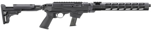 Ruger PC Carbine 9mm Luger with 16.12-Inch Threaded Fluted Barrel and Folding Stock - Model 19140