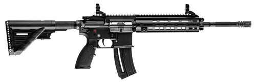 HK 81000402 HK416 .22 LR Rifle with 16.1-inch Threaded Barrel and Retractable Stock