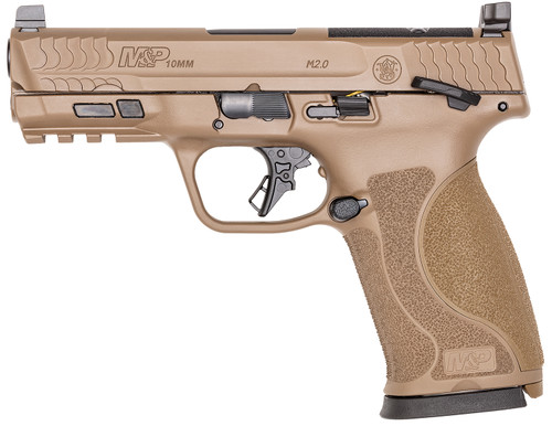 Smith & Wesson M&P M2.0 13739 Compact 10mm Auto Pistol with Flat Dark Earth Finish