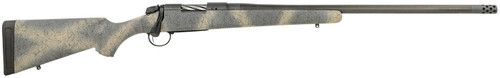 Bergara Rifles B14SM519CF Ridge Carbon Wilderness 6.5 PRC Bolt Action Rifle with 24-inch Carbon Fiber Barrel and Woodland Camo Stock