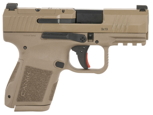 Canik Mete MC9 9mm Pistol with Flat Dark Earth Finish, Model HG7651CAD-N