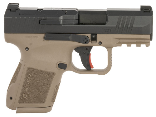 Canik Mete MC9 9mm Semi-Auto Pistol with Flat Dark Earth Finish, Model HG7651CABD-N