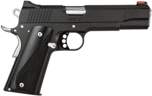 Kimber Mfg. Inc. 3700595 Custom LW Nightstar 45 ACP 5" 8+1 Capacity, Stainless Match Grade Barrel, Black Serrated Steel Slide