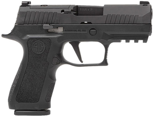 Sig Sauer P320 9mm Compact Pistol with 3.6-inch Barrel, Optic Ready, Black Finish - Model 320XC9BXR3RXX10