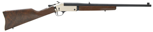 Henry H015B357 Single Shot .38 Special / .357 Magnum Rifle with 22-Inch Blued Barrel and American Walnut Stock
