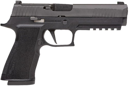 Sig Sauer P320 10mm Auto Pistol with 5-Inch Barrel, Optic Ready  Black Finish (Part #320X510BXR3R210)