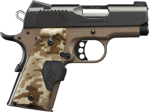 Kimber MFG Inc. Ultra Covert II (CA) 45 ACP 3-Inch Barrel with Digital Desert Camo Grips