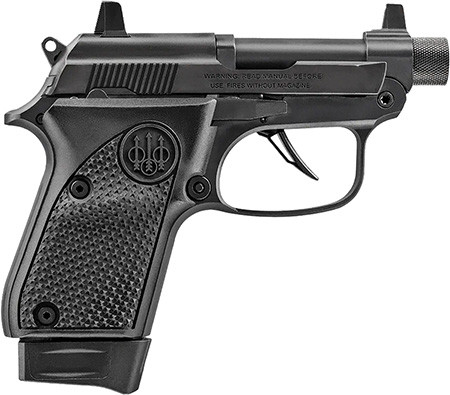 Beretta USA J20X22R8M3 Bobcat Micro Frame 22 LR Pistol with Threaded Barrel