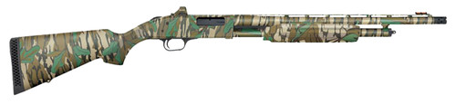 Mossberg 54342 500 Turkey 20 Gauge Pump Shotgun with Holosun Red Dot and Mossy Oak Greenleaf Finish