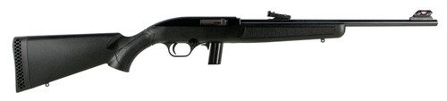 Mossberg 37072 702 Plinkster .22 LR Semi-Auto Rifle with 18-Inch Barrel and Fixed Synthetic Stock