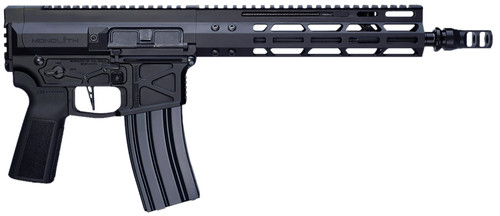 Global Ordnance LLC Monolith 15P 5.56x45mm NATO Rifle - 12.50" Black Mono Barrel, M-LOK Handguard, Picatinny Rail Receiver