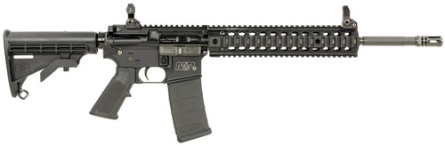 Smith & Wesson LE M&P15T .223 Rem/5.56 NATO Semi-Auto Rifle with 16-Inch Barrel and Troy Battle Sights