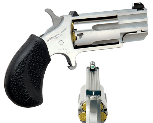 NAA PUGT Pug .22 WMR 1-Inch Stainless Steel Revolver with Tritium Sights