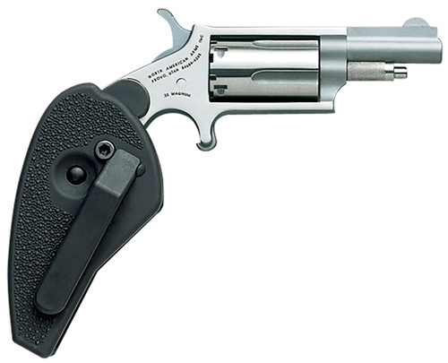 NAA 22MCHG Mini-Revolver in .22 LR/.22 WMR with 1.63-inch Stainless Steel Barrel