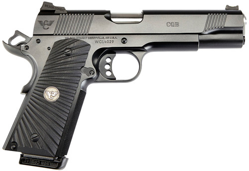 Wilson Combat CQB Full Size 9mm Luger Pistol with 5-inch Match Grade Barrel and Black G10 Starburst Grips