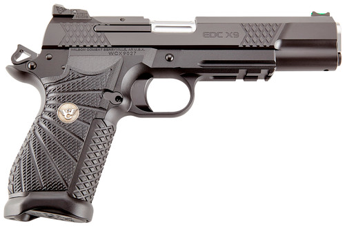 Wilson Combat EDC X9L 9mm Pistol with 5-Inch Barrel and Black DLC Finish - Part Number EDCXLPR9A