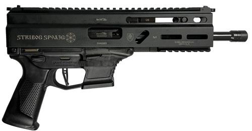 Grand Power Stribog SP9A3G 9mm Luger Semi-Auto Pistol with 8-Inch Threaded Barrel and M-LOK Handguard