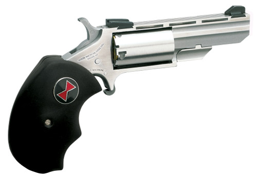 NAA BWL Black Widow .22 LR Compact Revolver with 2-Inch Stainless Steel Barrel