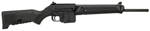 Kel-Tec SU16CABLK Semi-Auto Rifle with 16-inch Chrome-Lined Barrel and Fixed Storage Stock in Black